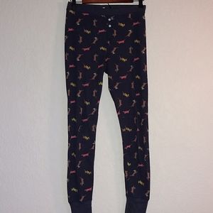 Thermal dachshund leggings